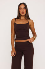 Can't Go Wrong Singlet Chocolate