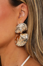 Parka Earrings Gold