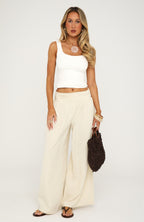 Skipping Town Pants Off White