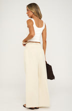 Skipping Town Pants Off White