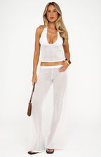 Cressida Knit Pants Off White