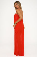 Sol Rio Maxi Dress Flame