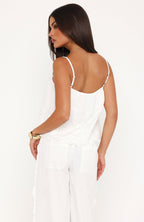 Love Me Or Not Top White