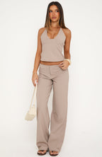 Reflective Love Pants Taupe