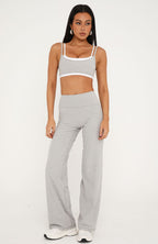 All The Glory Sports Bra Grey Marle