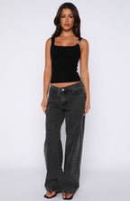 Horizon Heat Tank Top Black