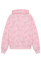 Vol. 1 Oversized Printed Hoodie Posy Bow