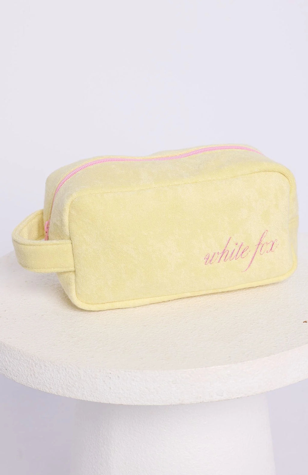 Lillian Cosmetic Bag Lemon