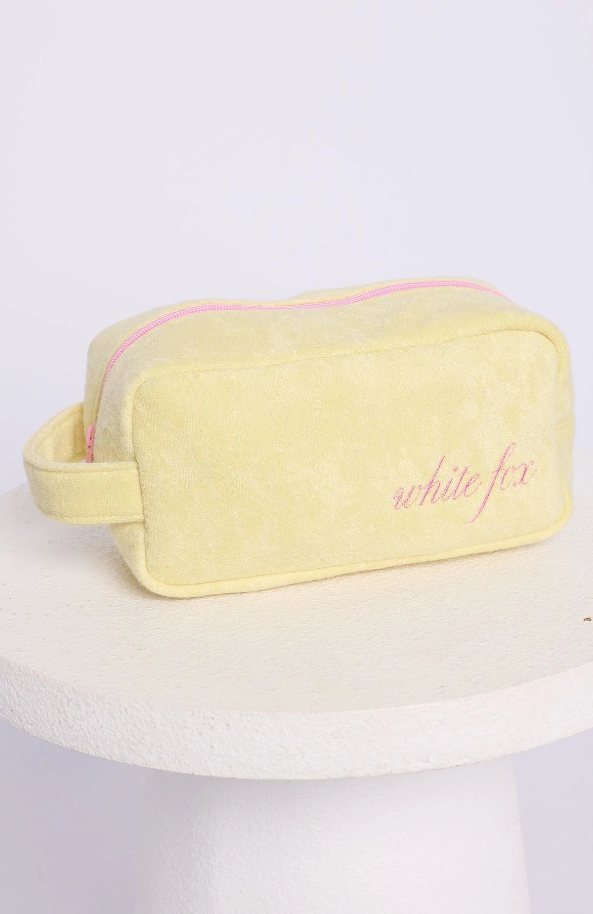 Lillian Cosmetic Bag Lemon