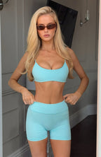 Swing Seamless Sports Bra Malibu Blue