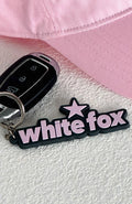 From The Archives Charli Keychain Charcoal/Pink
