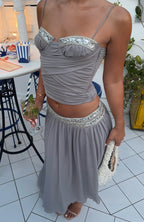 Alegria Midi Skirt Dove