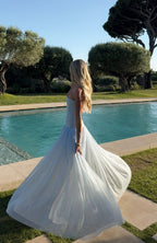 Magic Muse Maxi Dress Baby Blue