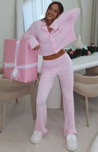 Bedtime Bliss Pyjama Set Soft Pink