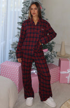That Time Of Year Pyjama Pants Red/Navy