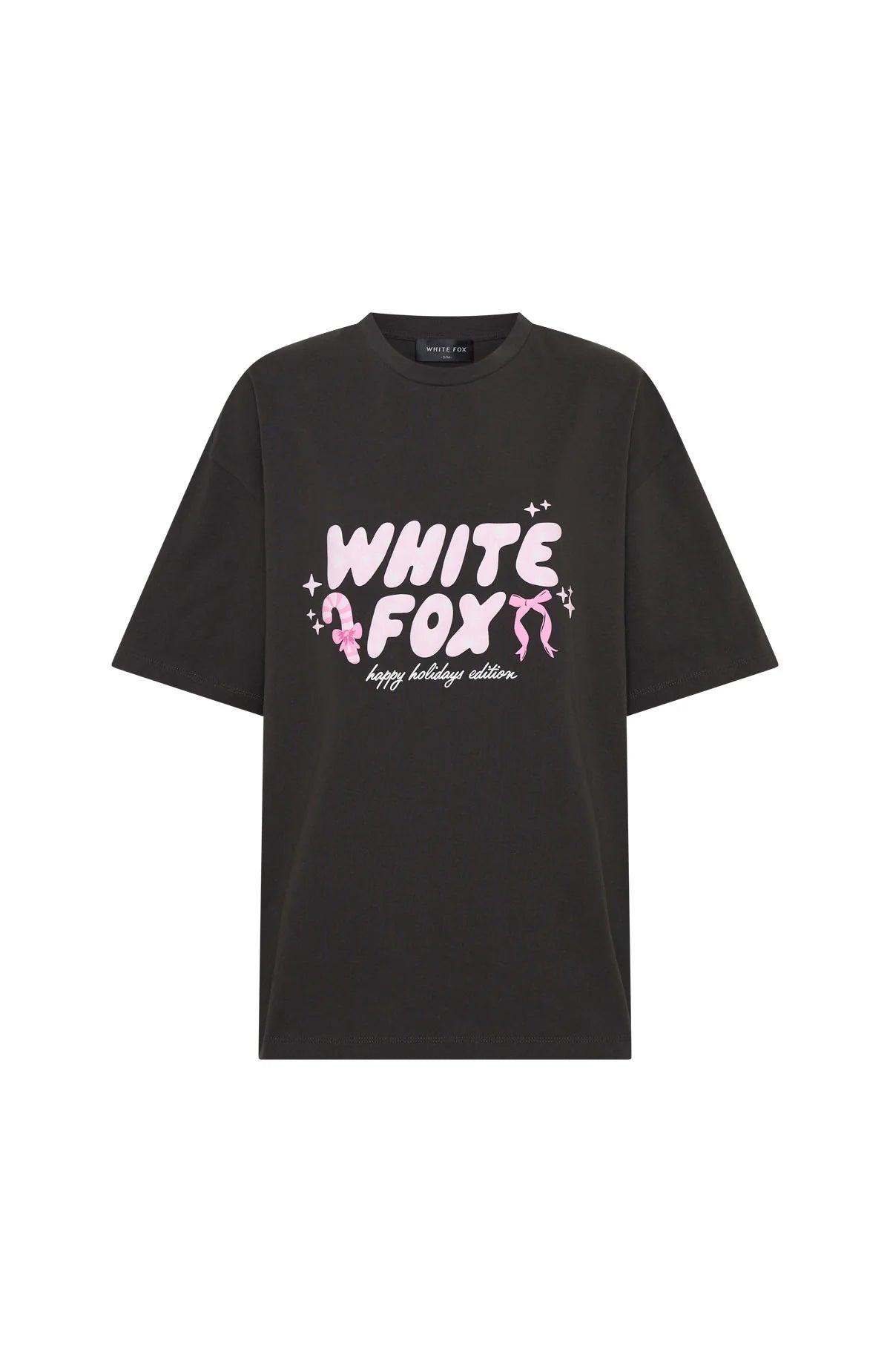 Christmas Feeling Oversized Tee Charcoal