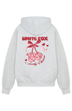 Lucky Thirteen Cheyenne Oversized Hoodie Grey Marle