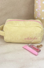Lillian Cosmetic Bag Lemon