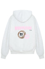 11th Street She's So Lucky Oversized Hoodie Leopard Splice