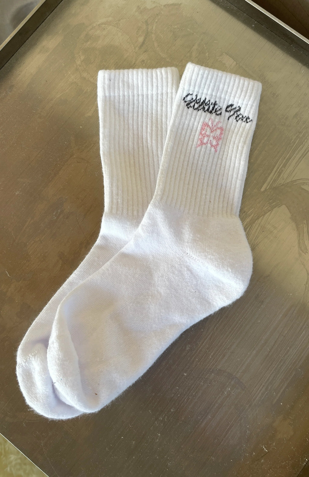 Lucky Thirteen Audrina Socks White