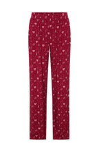 Pillow Talk Printed Long Sleeve Pyjama Set Cherry Noel