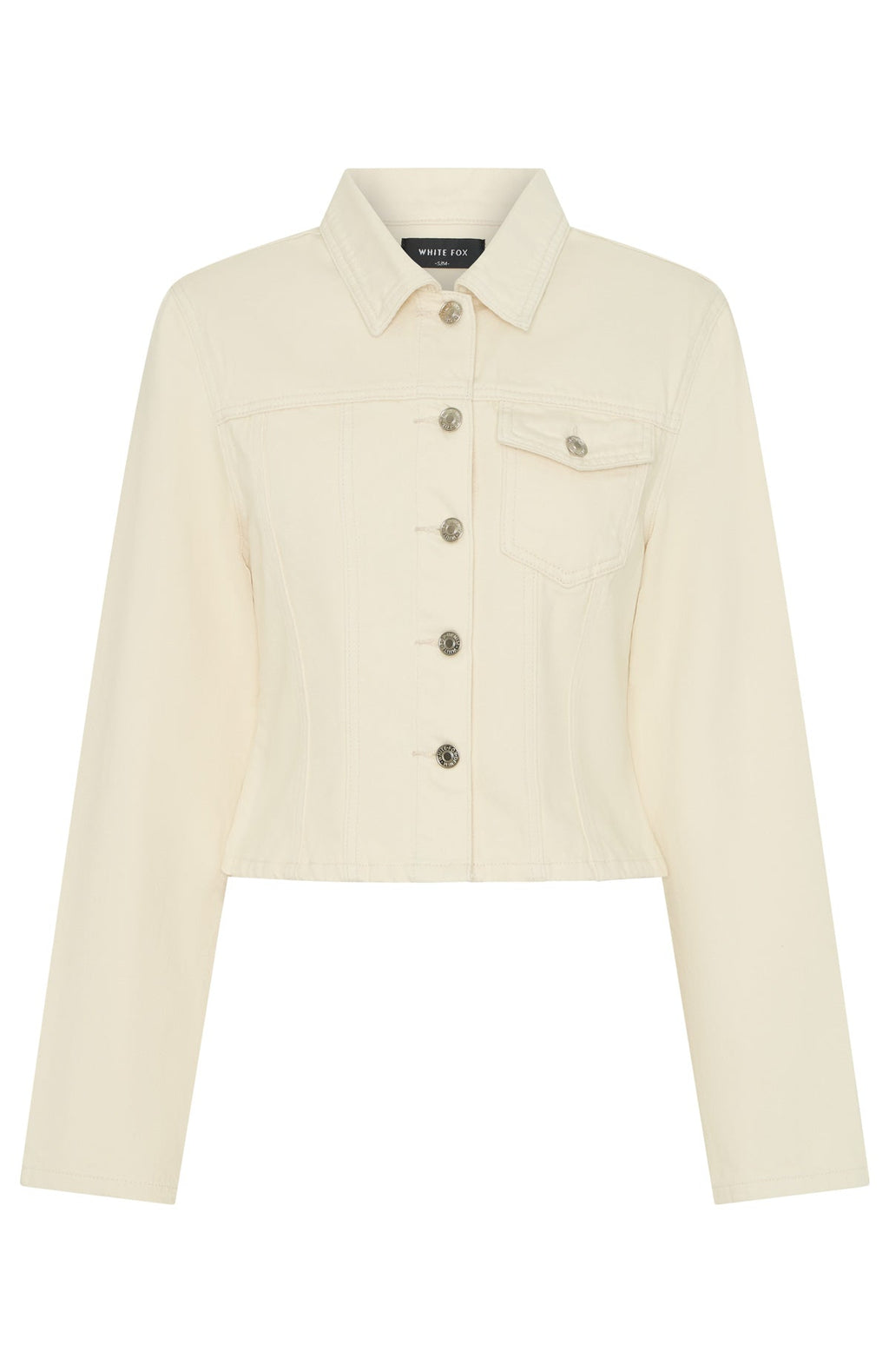 Ayla Denim Jacket Cream Wash