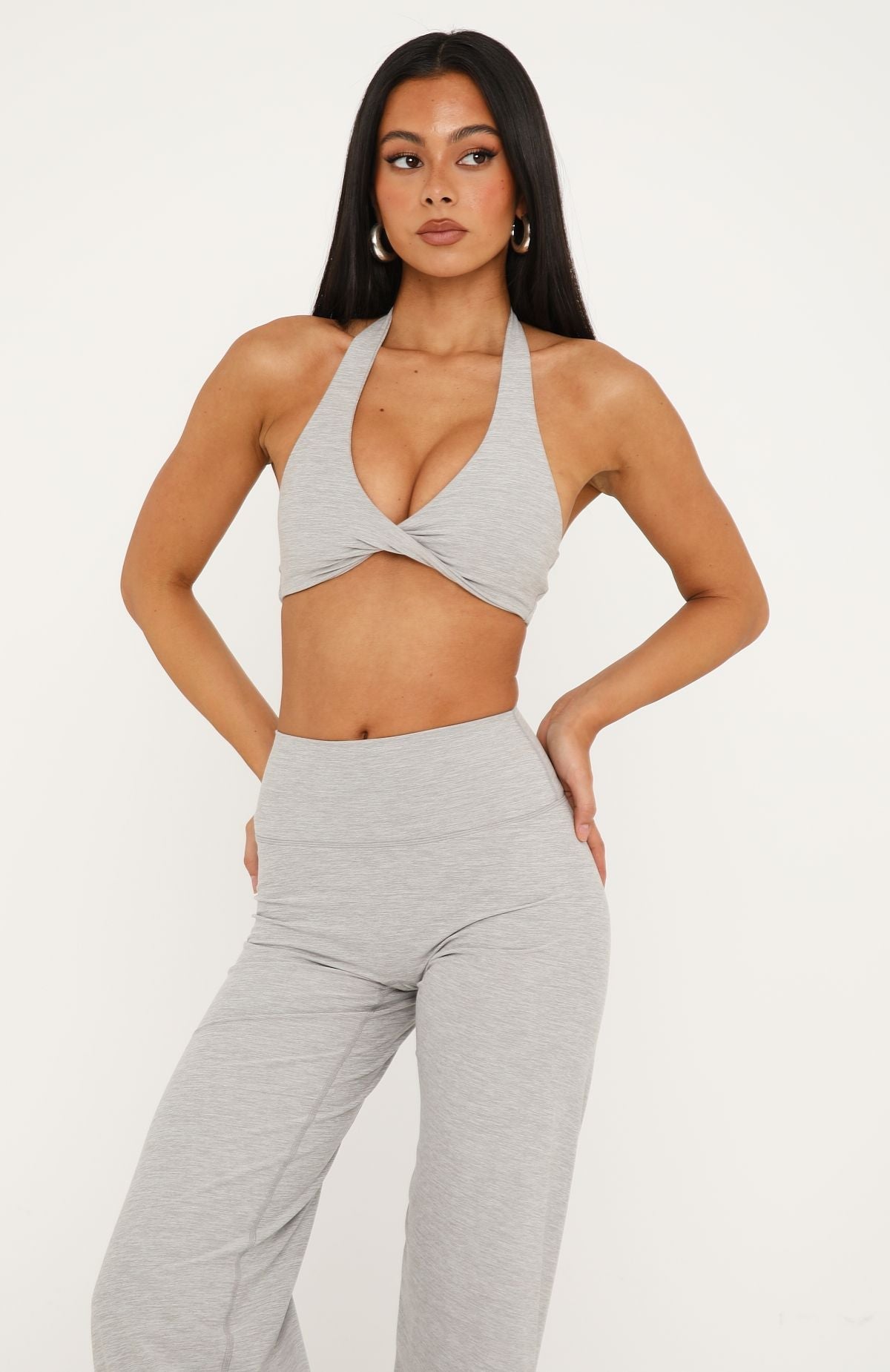 Rush Sports Bra Grey Marle