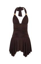 Use Somebody Mini Dress Chocolate