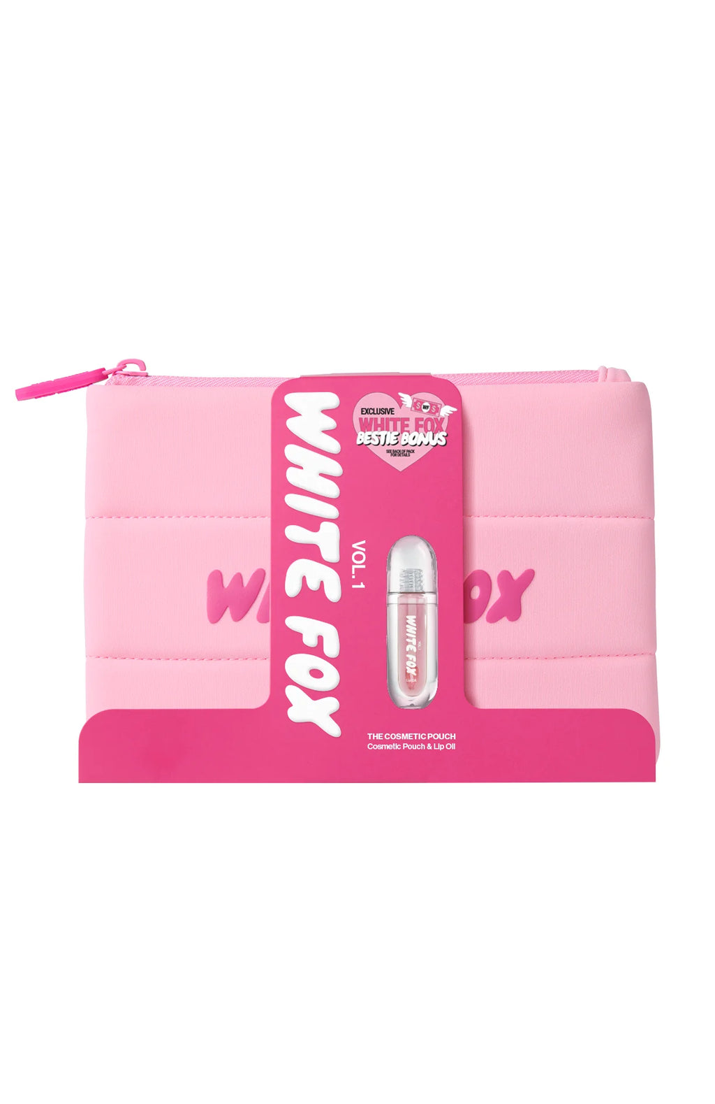 The Cosmetic Pouch & Lip Oil
