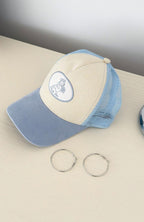 Just Too Cute Cap Baby Blue/Cream