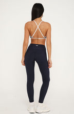 Roam Mid Rise Leggings Vintage Navy