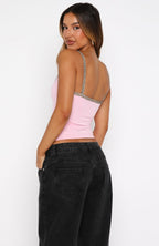 Hey Gorgeous Tank Top Pink