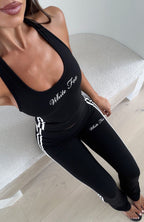 She Means Business Flare Pants Black