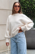 Sashi Knit Sweater Winter White