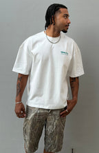 Made For The Heat Oversized Tee White