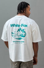 Made For The Heat Oversized Tee White