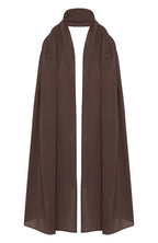 Coming Up Scarf Chocolate