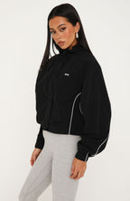 Guide Me Windbreaker Jacket Black