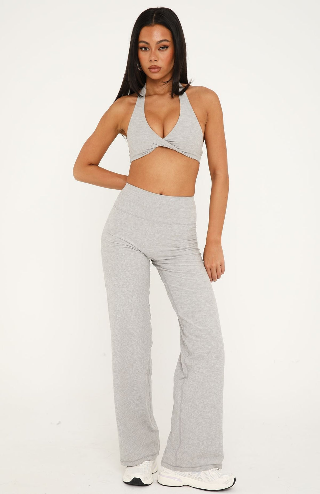 Rush Sports Bra Grey Marle