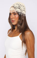 Maja Crochet Hat Cream