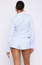 Heatwave Honey Long Sleeve Shirt Sky Blue