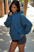 Studio 17 Spencer Oversized Hoodie Teal