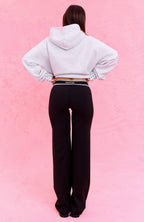 The Social Club Hayley Straight Leg Pants Black