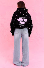 The Social Club Lottie Oversized Hoodie Black
