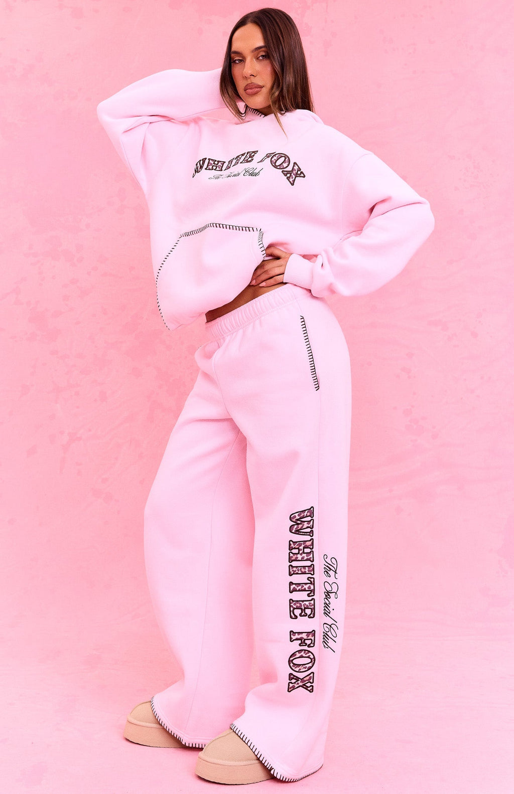 The Social Club Tanya Oversized Hoodie Posy