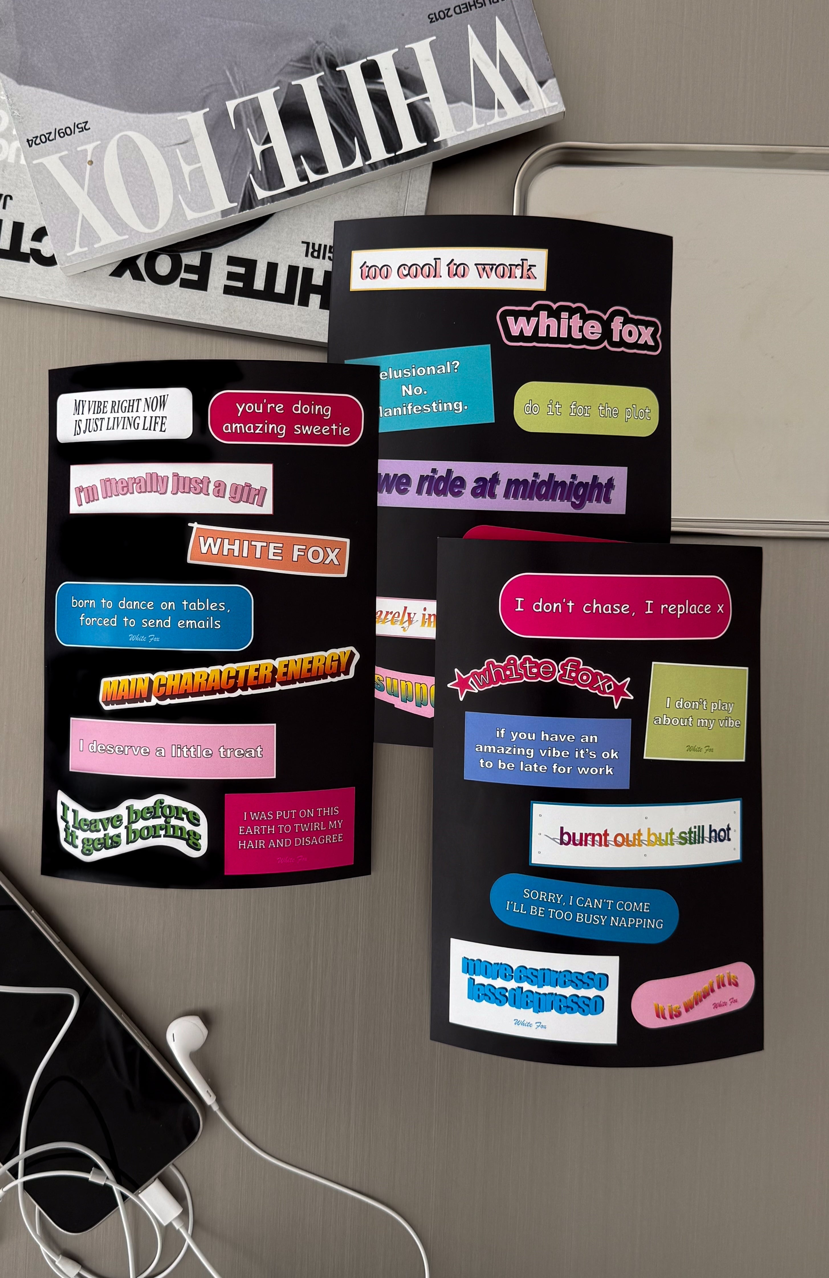 All About The Vibe Sticker Pack Mixed