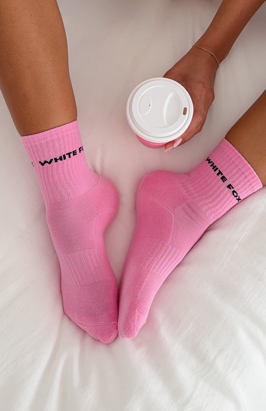 All For It Socks Pink/Black