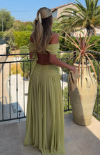 Amore Ease Maxi Skirt Pistachio Mist