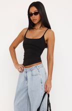 Always By Your Side Tank Black