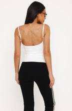 Always By Your Side Tank Off White